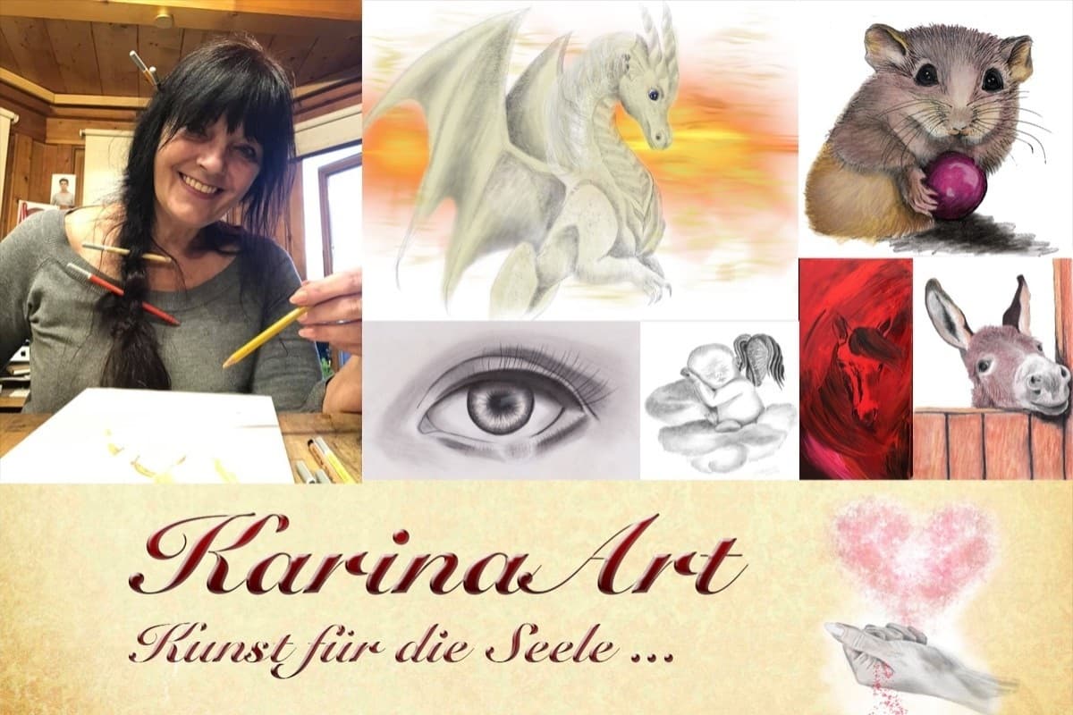 Autorin und Malerin Karina Pfolz