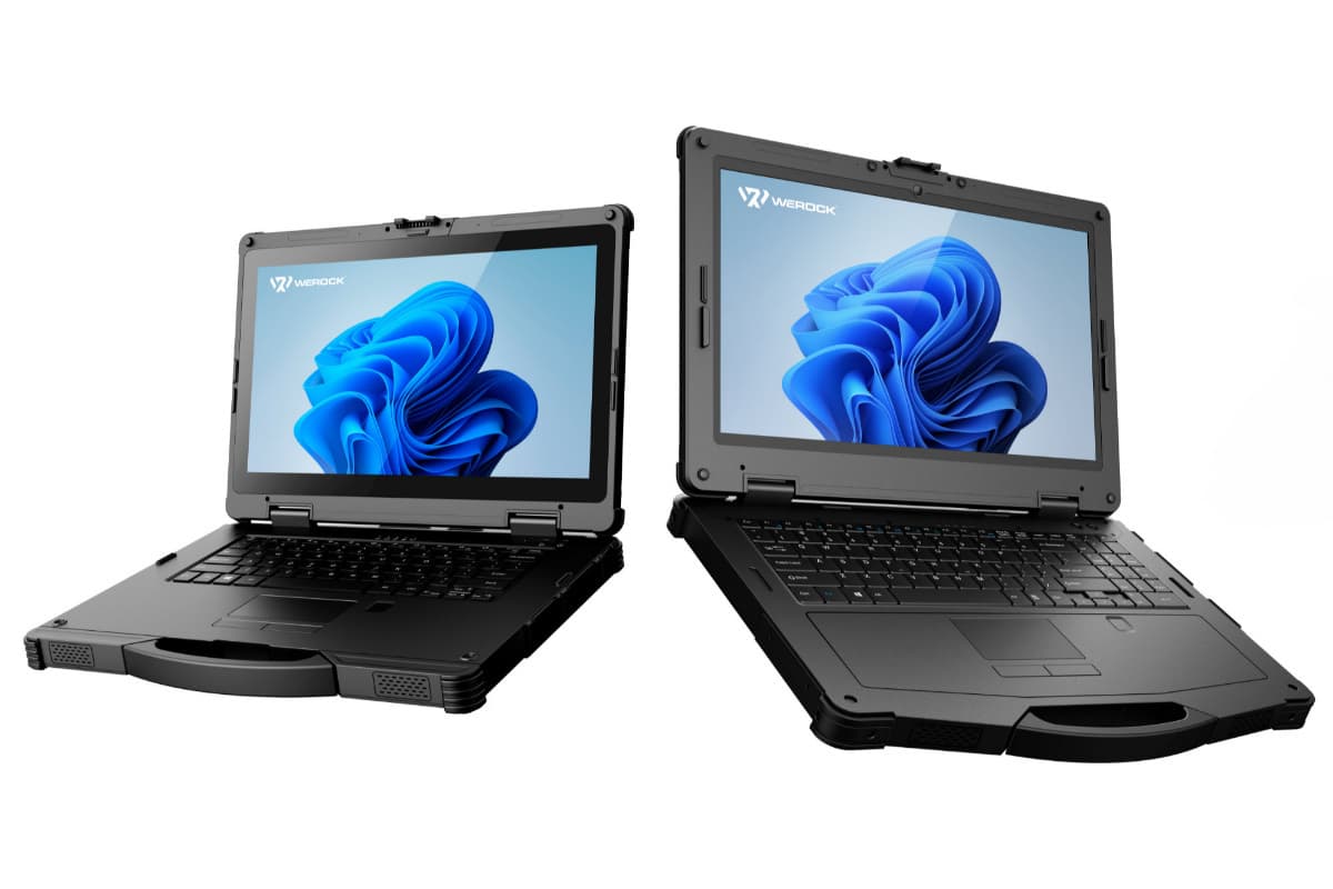 WEROCK präsentiert neue vollrobuste Notebooks