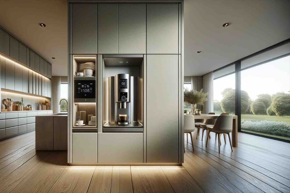Neue Trend in der Küche: Einbau-Kaffeevollautomaten