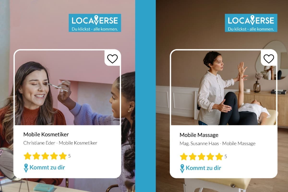 Locaverse Österreich jetzt auch als App