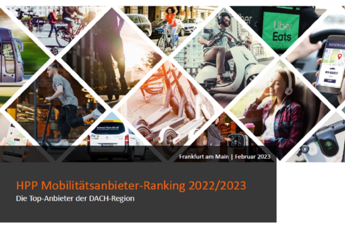 HPP MOBILITÄTSANBIETER-RANKING 2022/2023
