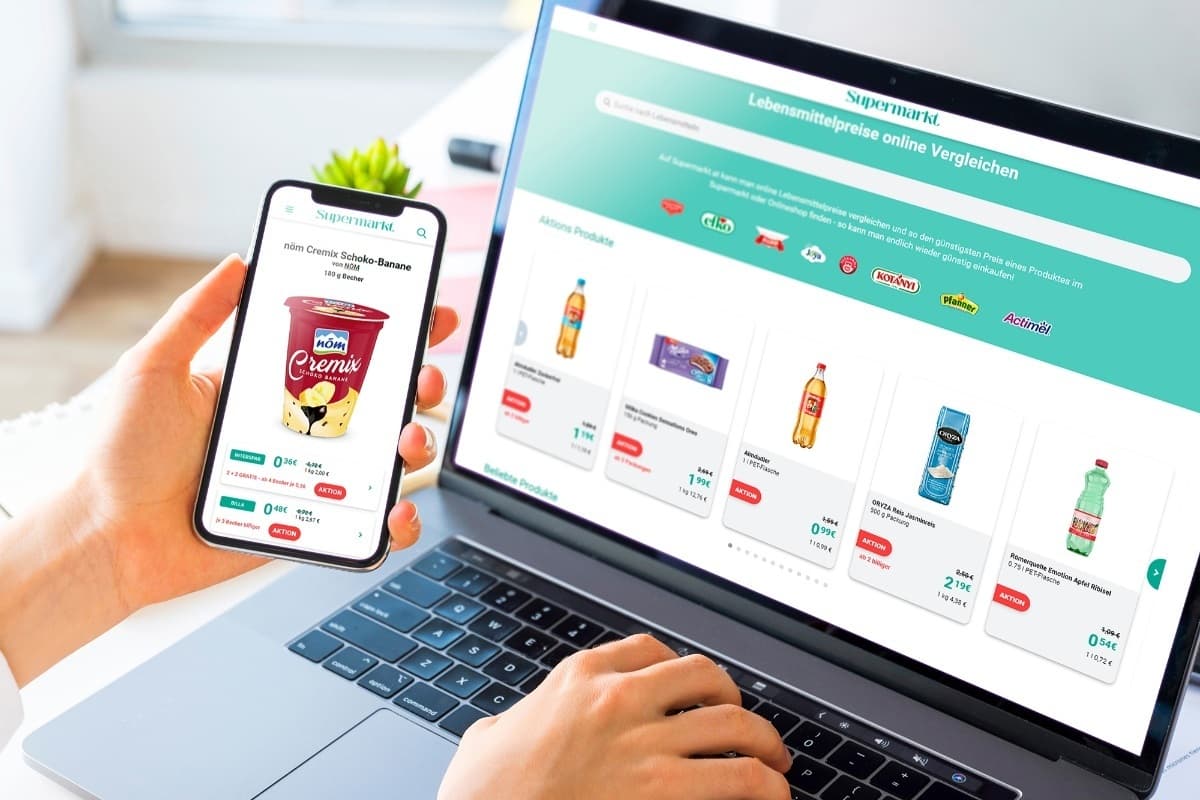 Supermarkt.at trotzt Inflationswelle