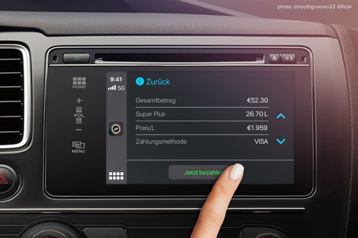 Das Auto bezahlt an der Tankstelle: PACE präsentiert PACE Drive