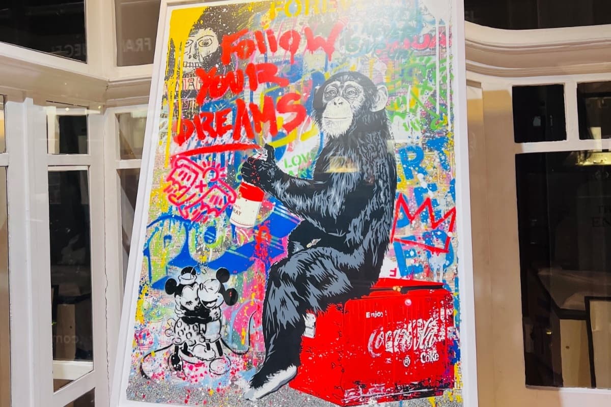Mr. Brainwash: Streif is Beautiful | FRANK FLUEGEL GALERIE KITZ