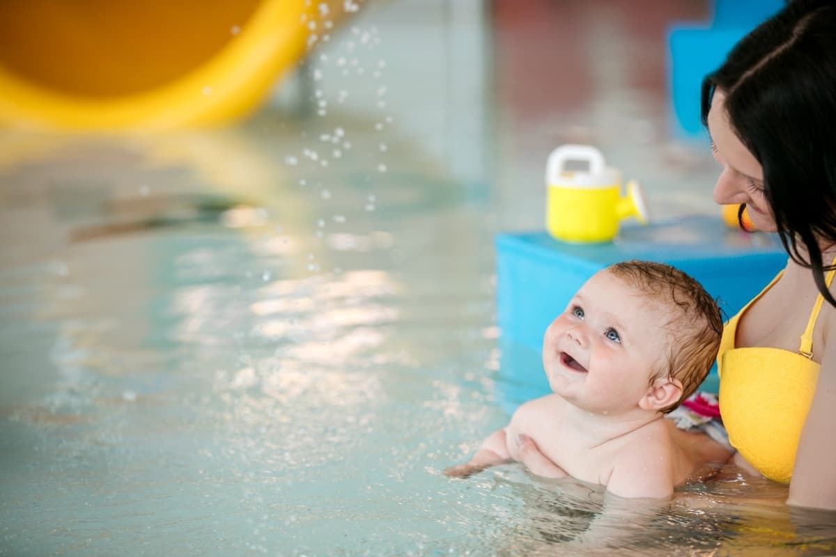 Quietschvergnügter Badespaß für kleine Thermenurlauber