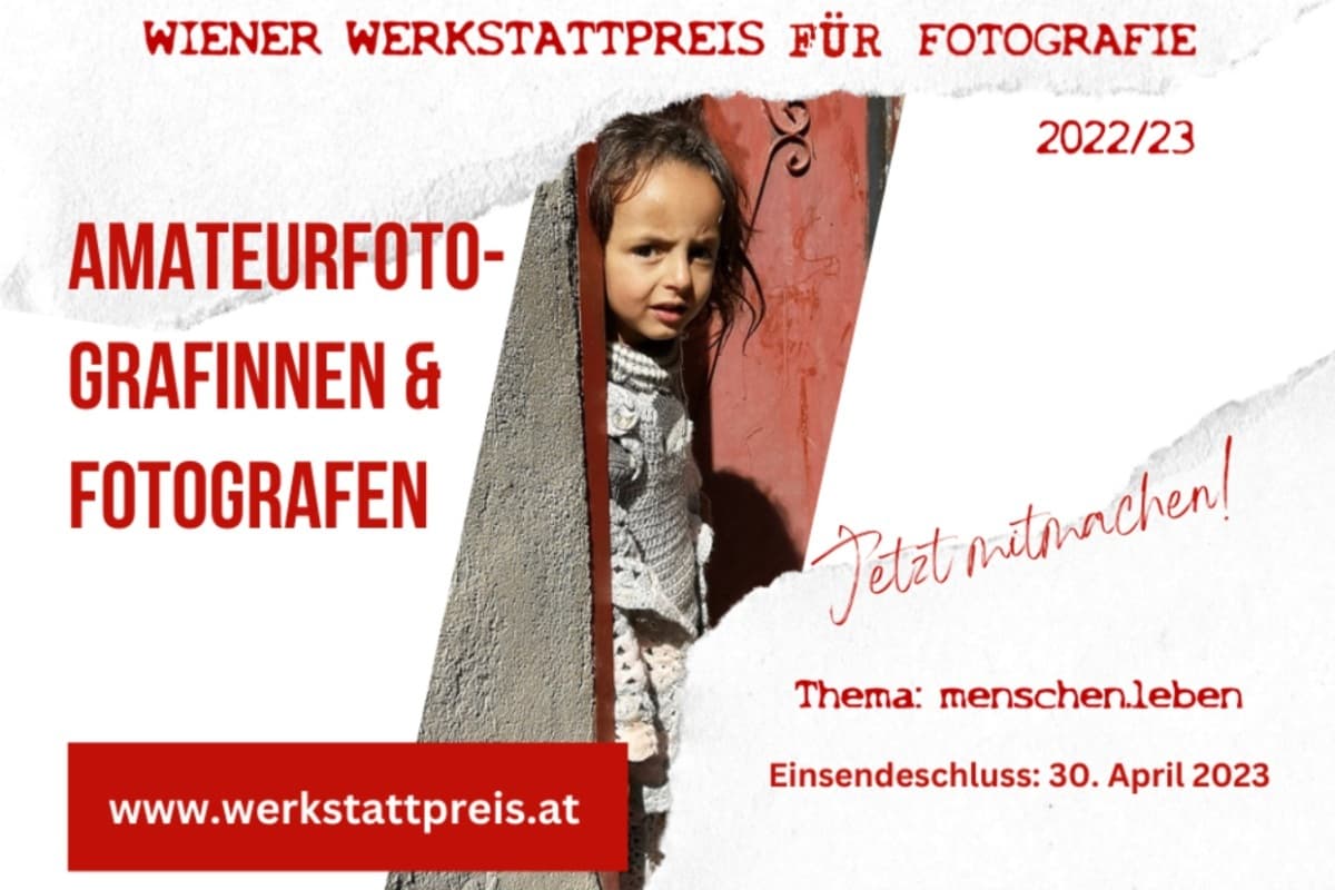 Wiener Werkstattpreis für Fotografie, Thema "menschen.leben"