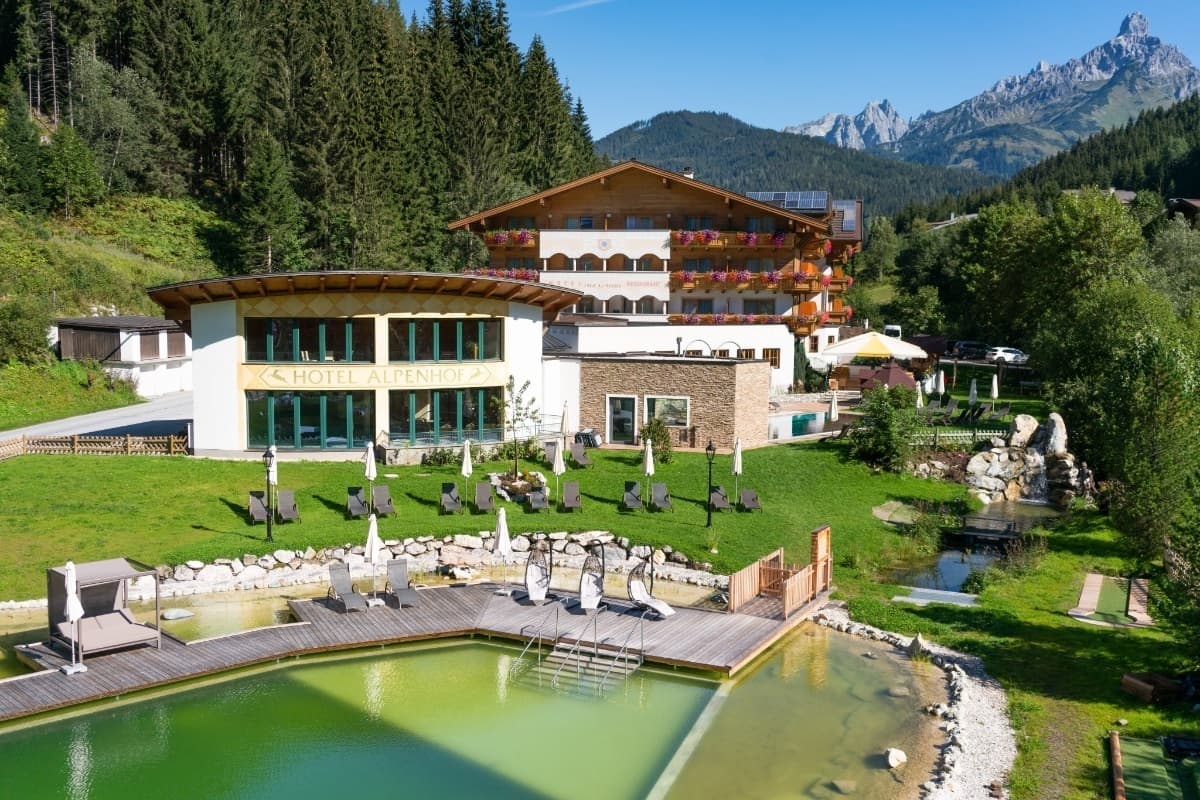 Erst aufsteigen, dann abtauchen – im Alpenhof Filzmoos